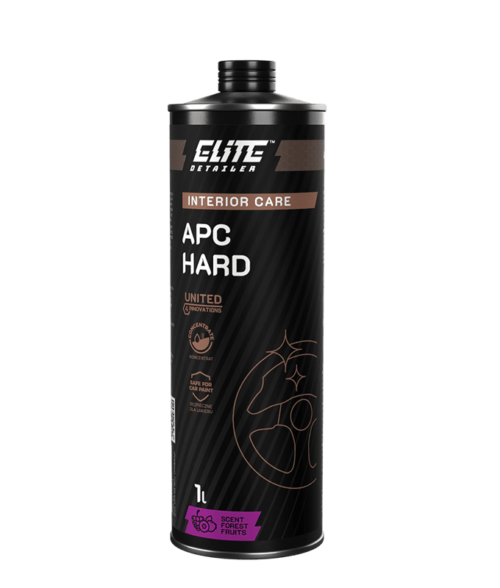 Elite Detailer APC HARD 1l - Usuwa najtrudniejsze, ciężkie zabrudzenia z kokpitu, plastiku, winylu, czy tapicerek materiałowych