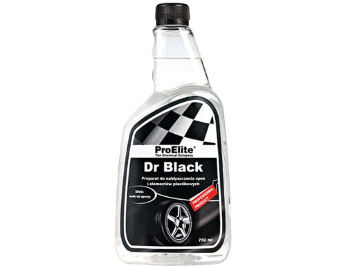 Pro Elite Dr Black 750ml - konserwacja opon i plastików zewnętrznych