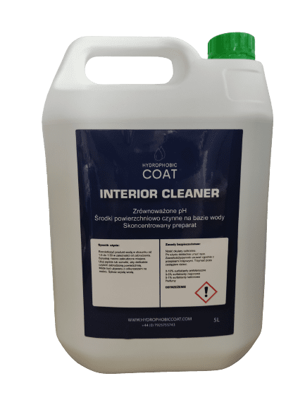 Hydrophobic coat Interior Cleaner 5l - skuteczny interior do wnętrza - obrazek 3