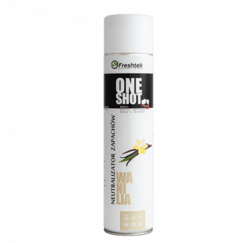 Freshtek ONE SHOT Wanilia 600ml - odświeżacz powietrza