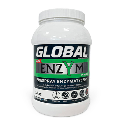 Global Enzym Pro98 2,5kg - Prespray enzymatyczny do prania