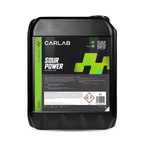 CARLAB SOUR POWER 5l - 2w1 kwaśny szampon i piana aktywna