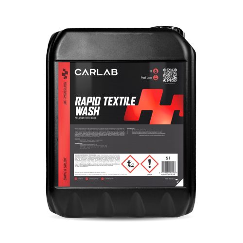 CARLAB Rapid Textile Wash 5l - pre-spray do ekstrakcyjnego prania tapicerki