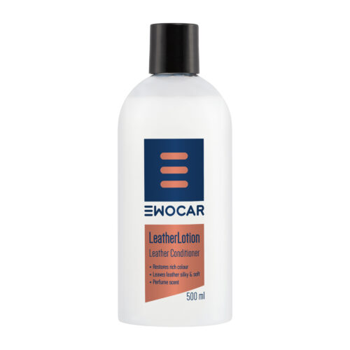 Ewocar LeatherLotion 500ml - odżywka do skóry o przyjemnym zapachu