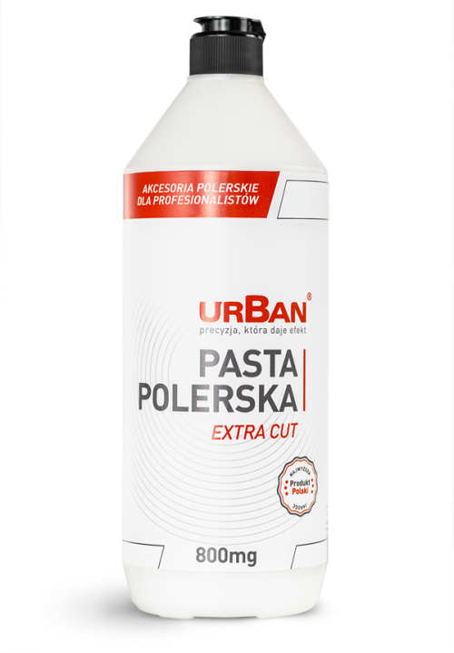 Pasta polerska Urban Extra Cut 800ml – maksymalna siła cięcia, stałe ziarno
