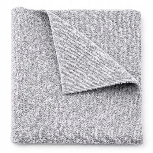 DjD FALCON Silver 40x40 360gsm – profesjonalna mikrofibra do docierania powłok, past, wosków