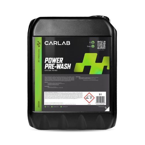 Carlab Power Prewash 5l - Wysoce skoncentrowana, zasadowa piana aktywna
