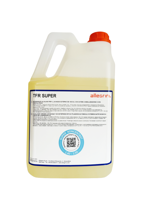 Allegrini TRF Super 5l - alkaliczny pre-wash TFR do usuwania filmu drogowego (koncentrat)