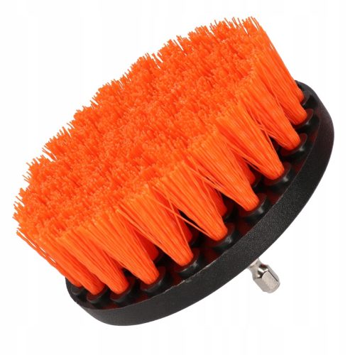 Italko szczotka do czyszczenia tapicerki na wkrętarkę 100/25 pomarańczowa