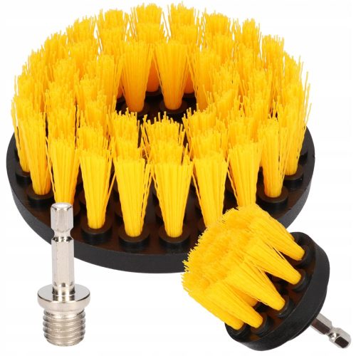 Italko zestaw szczotek na wkrętarkę 2szt ( żółte )