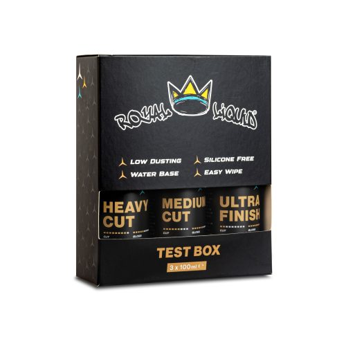 Royal Liquid Compound Test Box – profesjonalny zestaw past polerskich 3x100 ml