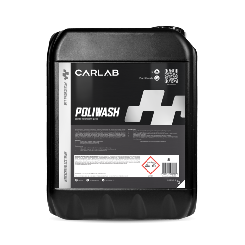 Carlab Poliswash 5l -Zaawansowany, polimerowy, niepieniący szampon przeznaczony do mycia samochodów metodą rinseless (bez spłukiwania) (Kopia)