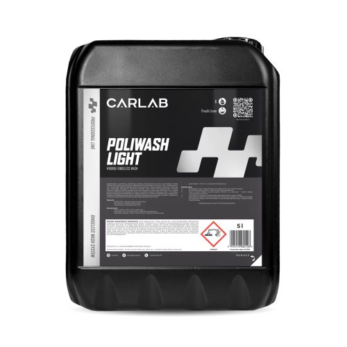 Carlab Poliwash Light 5l – Szampon Rinseless Wash Bez Spłukiwania | Mycie Auta Bez Wody