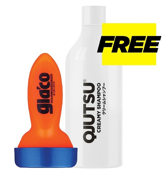 Glaco QAD + Gratis QJUTSU Creamy Shampoo 750ml