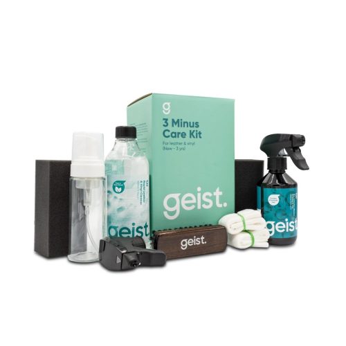 Geist 3 Minus Care Kit for Leather & Vinyl – zestaw do pielęgnacji i ochrony skóry i winylu poniżej 3 lat
