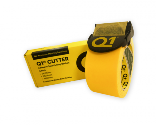 Q1® Cutter 3szt. – Profesjonalny obcinacz do taśm maskujących