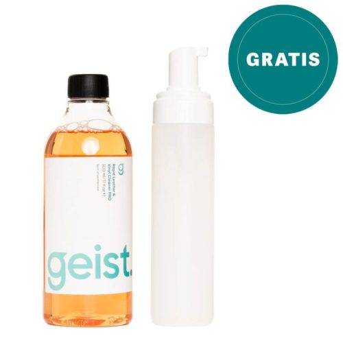 Rapid Leather & Vinyl Cleaner PRO 500ml – mocny preparat czyszczący + butelka z aplikatorem piany 200 ml