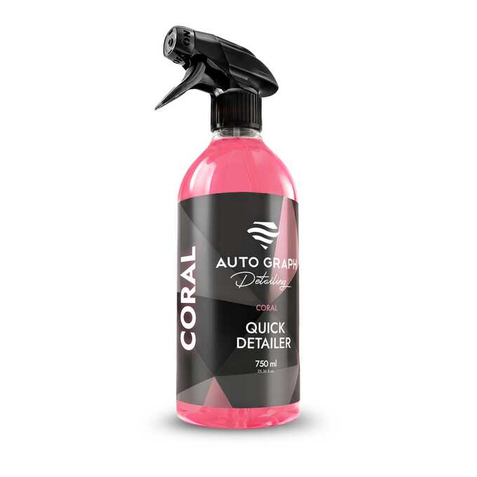Auto Graph CORAL Quick Detailer 750ml - prosty quick detailer do odświeżania lakieru