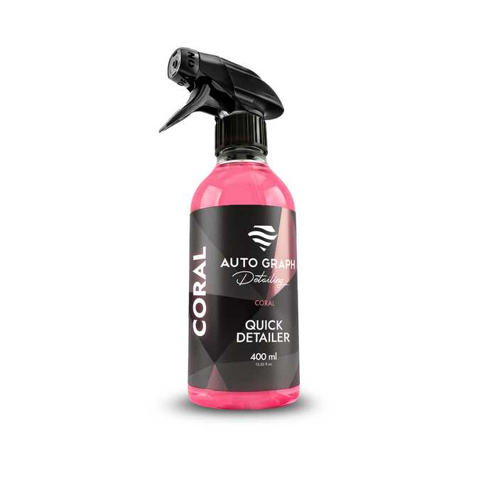 Auto Graph CORAL Quick Detailer 400ml - prosty quick detailer do odświeżania lakieru