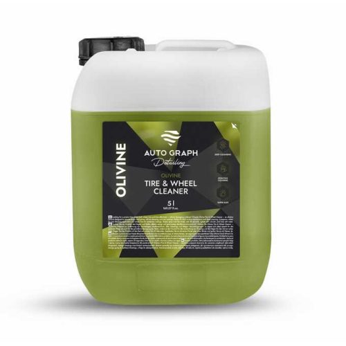 Auto Graph OLIVINE Tire & Wheel Cleaner - zasadowy preparat do mycia opon i felg 5l