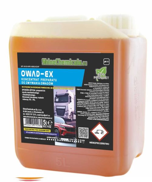 ShineChemicals Owad-Ex 5l - koncentrat do usuwania owadów