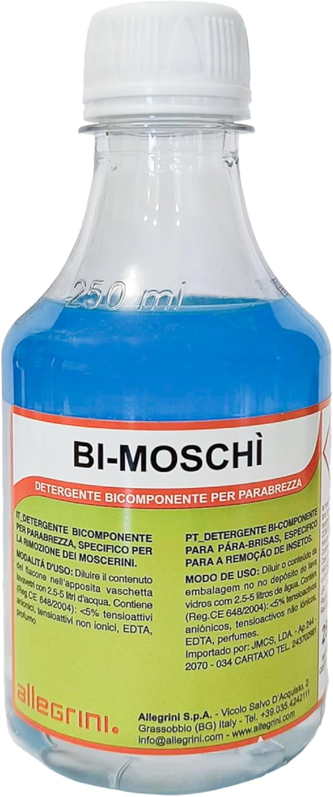 allegrini bi moschi 250 ml – dwufazowy preparat do usuwania owadów i czyszczenia szyb