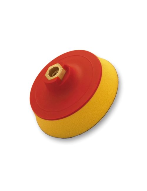 FLEXIPADS Talerz mocujący 125mm z rzepem, gwint M14, Soft-żółty