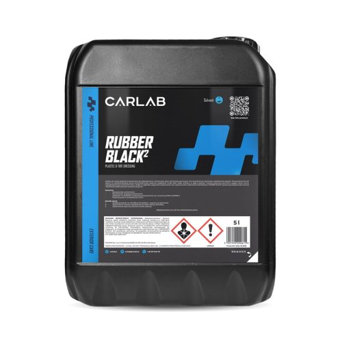 CARLAB PRO RUBBER BLACK² 5l – dressing do opon, gumy i plastików zewnętrznych
